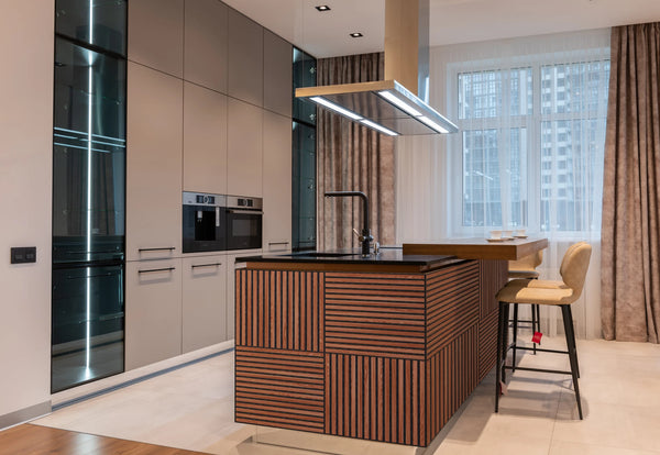 Opulux Svelte Acoustic Panel Tile 600x600mm (Pack of 4)