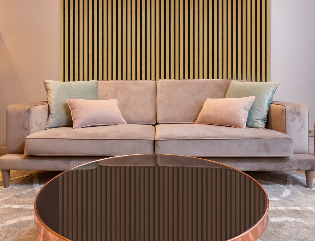 Opulux Acoustic Panel Feature Wall Installation