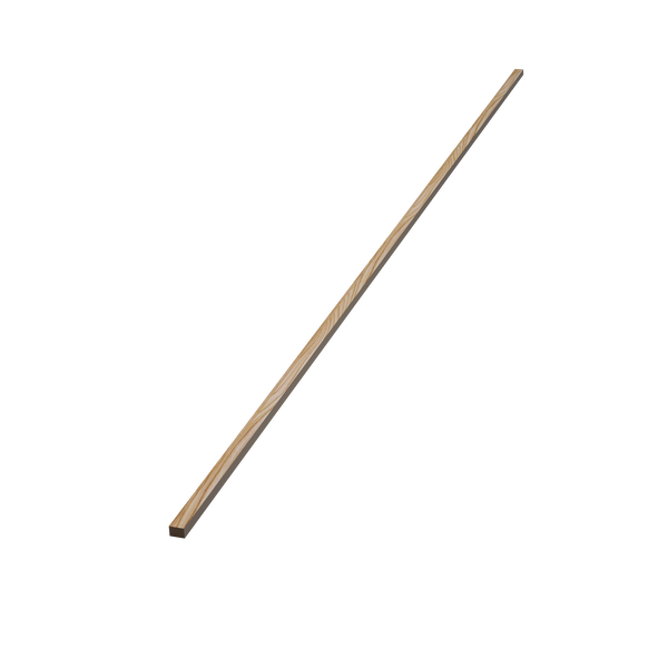 Opulux Svelte Panel Square End Profile 2400mm (pack of 2)