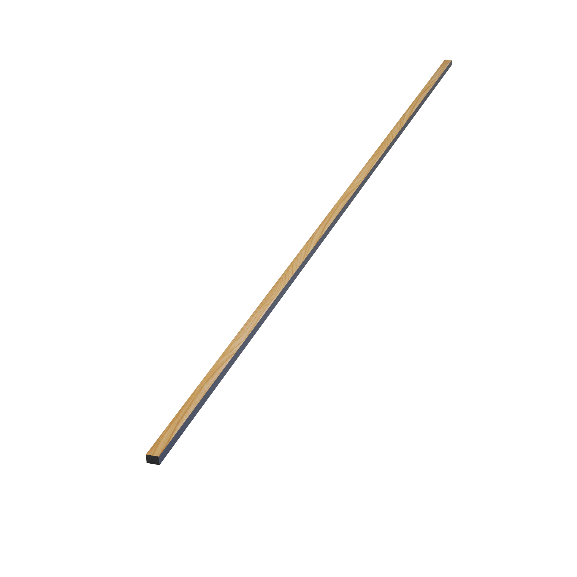 Opulux Svelte Panel Square End Profile 2400mm (pack of 2) – Opulux Home
